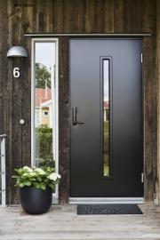 Swedoor ytterdør Cleverline+ C7010 svart
