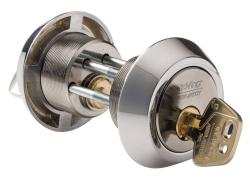 Sylinder 1285M dørtykkelse 50/76 forkrommet