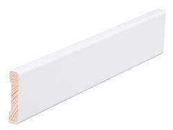 Dørlistsett glatt klassisk hvit S0500N 12x58 mm