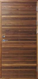 Bovalls ytterdør Resö liggende teak panel
