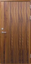 Bovalls ytterdør Resö vertikal teak panel