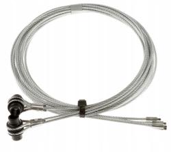 Wire 3mm til Z-Beslag komplett sett h+v side