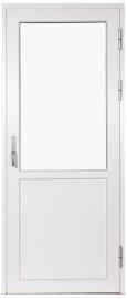 H-vinduet+ balkongdør PVC 3-lag glass 90 x 210 høyre