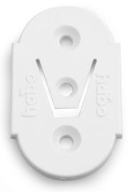 festeplate hvit for snap-in hengsel