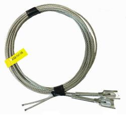 Løftewire garasjeport 4,1m m/festeplate