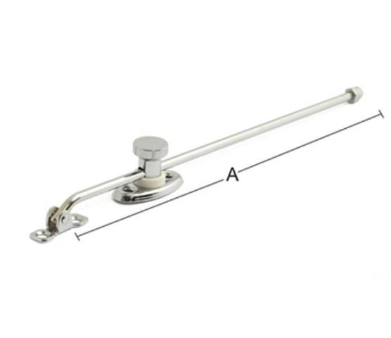 Vindusholder 2525 - 170mm krom