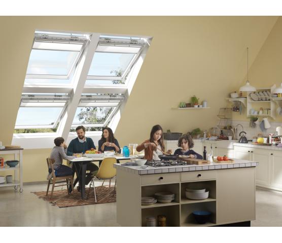 Velux midthengslede takvindu