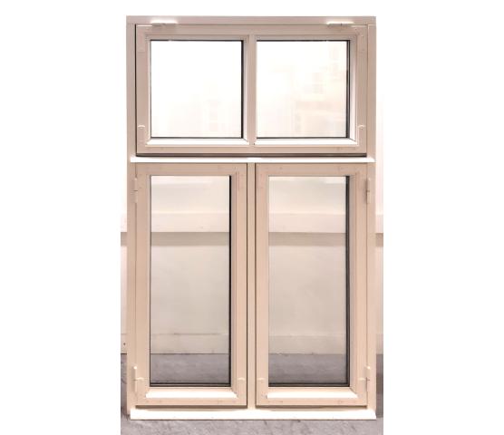 Røros T-post vinduer hvitmalt 105,0 x 169,0