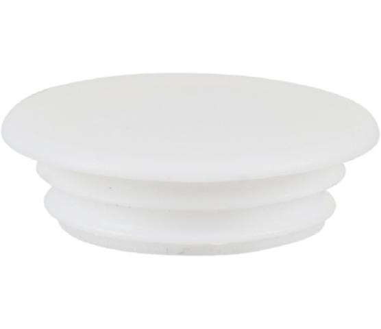 Dekkplugg Plast Hvit
