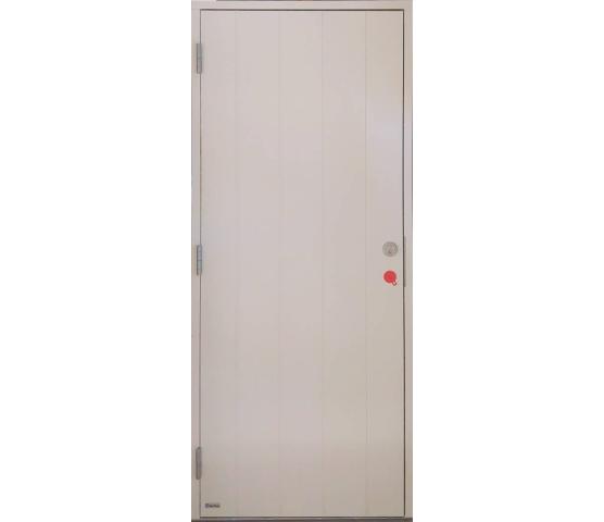 NorDan Ytterdør Stenbukken hvit 90 x 210 venstre