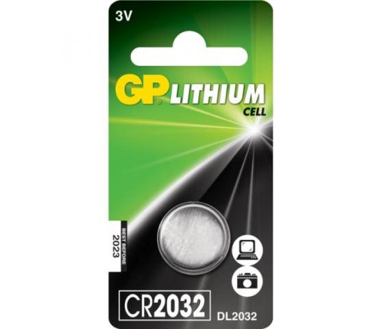 3V Batteri lithium - CR2032