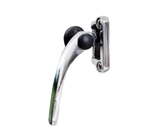 Forvrider Lill-vinduet 65 m/sluttstykke Blank krom