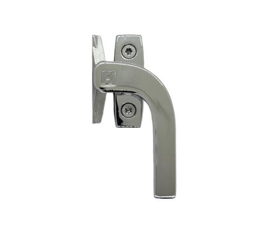 Forvrider H-vinduet sidehengslet/sidesving 67/4 m/sluttstykke blank