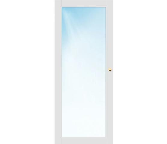 Swedoor Unique GW01L skyvedør 100 x 210 hvit