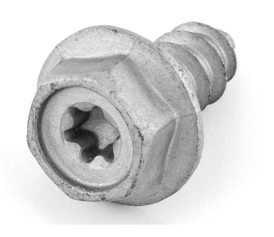 Hørmann skruesett A6 sekskant m/torx 6,5 x 16 mm a 40 stk