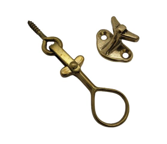 Vinduslukker Lill-vinduet 280 m/sluttstykke Messing