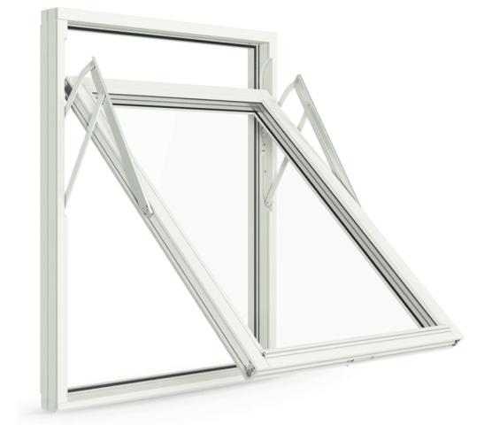 Nordan toppsving 120 X 130 3-lag alu.kledning NCS S 0502-Y