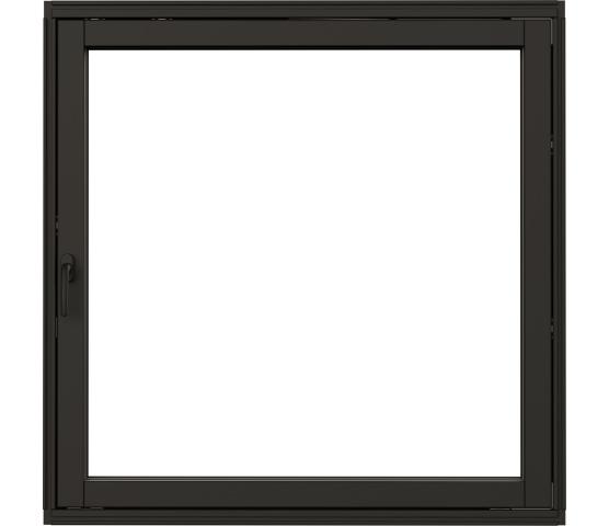 NorDan NTech One – innadslående toveissvingende vindu dempet sort