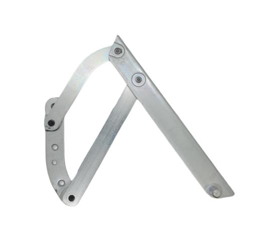 H-vinduet hengselbeslag Spilka S6 høyre hvit / sort / grå