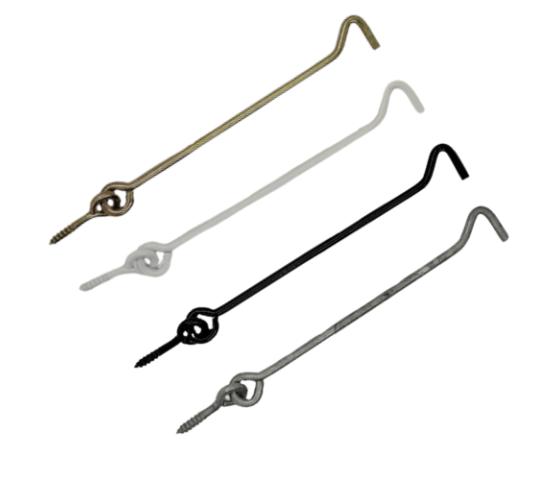 Stormkrok til topp og sidehengslet vindu 150 mm