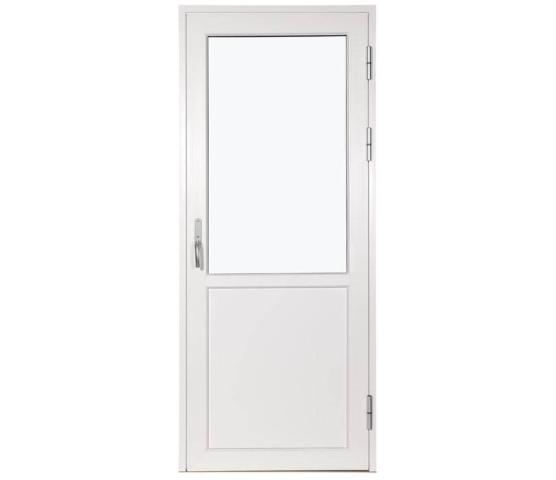 H-vinduet+ balkongdør PVC 3-lag glass 90 x 210 høyre