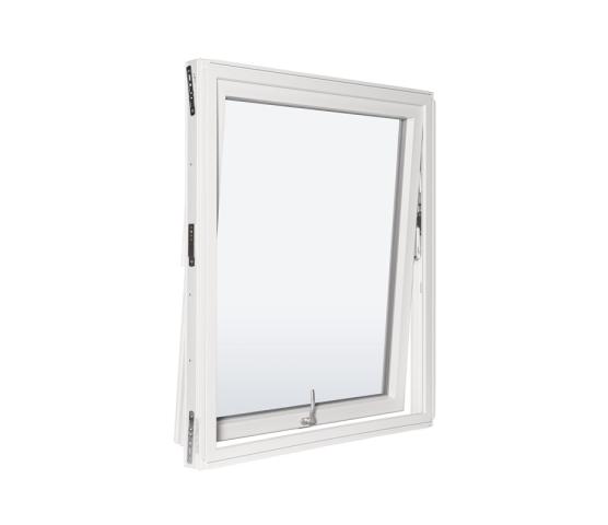 H-vinduet+ toppsving PVC