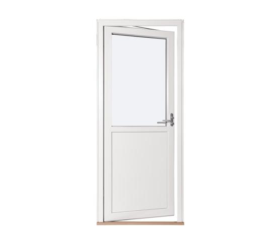 H-vinduet+ balkongdør PVC 3-lag glass