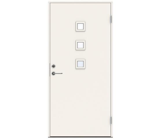 Swedoor ytterdør hvit B-1100