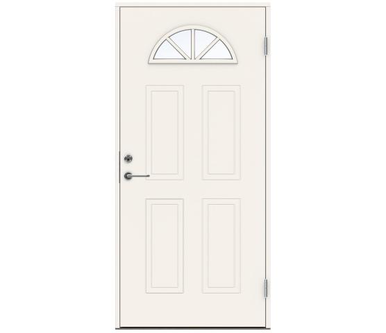 Swedoor ytterdør hvit B-200