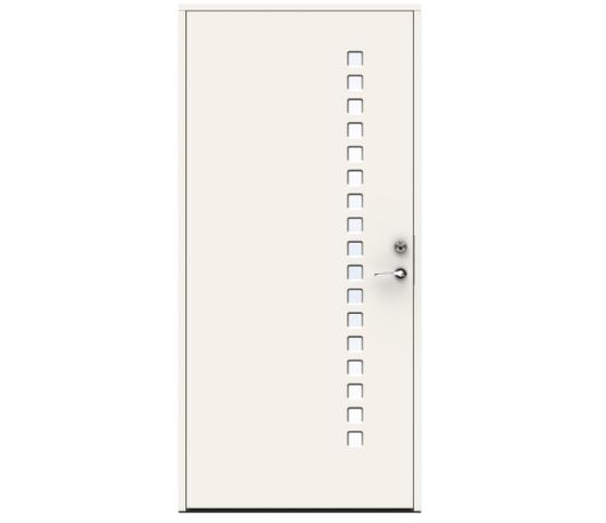 Swedoor Ytterdør Prisma hvit 100 x 210 venstre