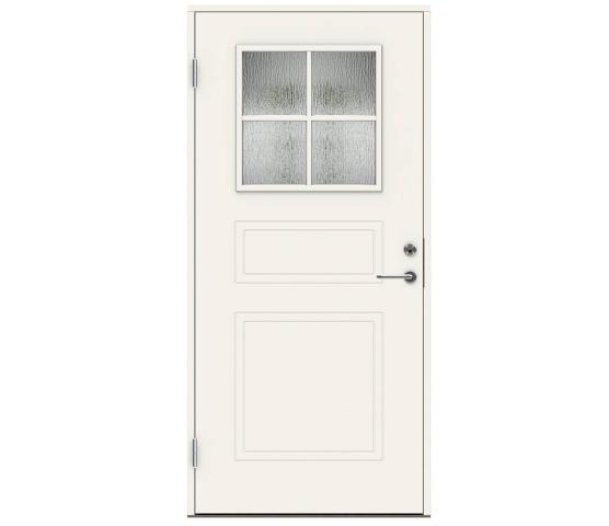 Swedoor ytterdør P500 Cotswold glass hvit 90 x 210 venstre