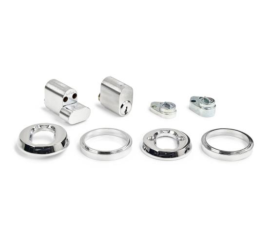 Sylinder multisett 45 blank krom 