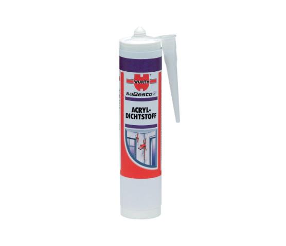 Akrylmasse hvit patron 310 ml