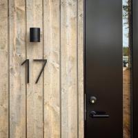 HABO Selection Husnummer contemporary liten svart 0-9